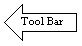 Left Arrow: Tool Bar